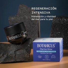 Botanicus Crema Facial de Algas Marinas 50 ml, Crema Antiedad Reafirmante con Efecto Lifting, Hidratación Profunda y Regeneración Facial para Piel Mad