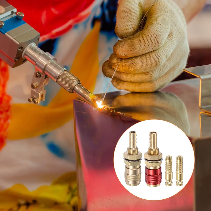 sourcing map 4pcs Gas & Water Quick Connector for Tube