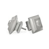 Ivilon Drapery Treatment Window Curtain Rod - Square Design 1