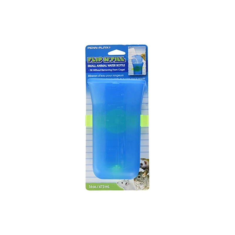 Penn-Plax Flip N Fill - Botellas de Agua para Animales