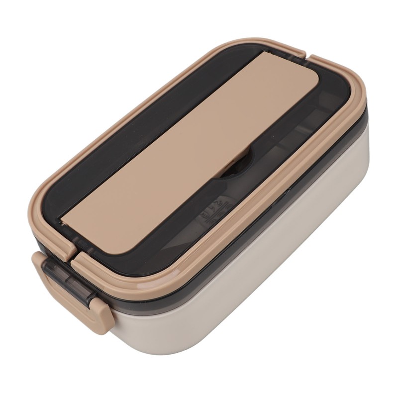 304 Stainless Steel Bento Box Adult Lunch Box Single Layer