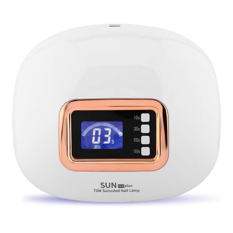 72W Powerful UV LED Nail Lamp for Curing Nail Gels