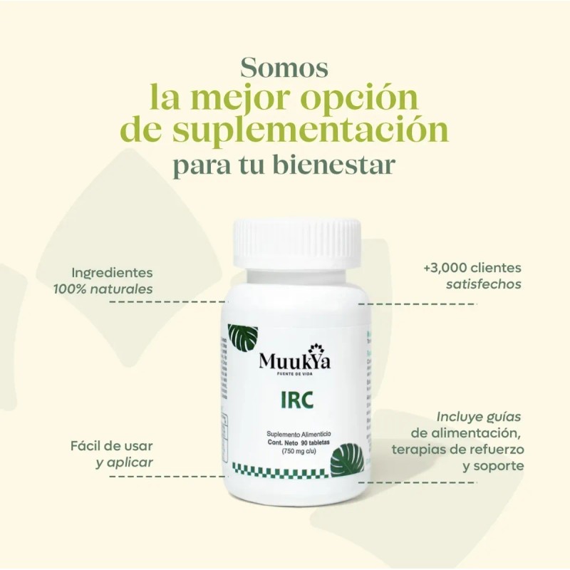 Muukya Irc Suplemento Renal Meses 90t 750mg Sabor
