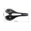 Alfa Pasca Full Carbon Saddle 3K Polished Mountain Bike Saddle