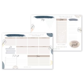 Weekly Planner Pad A4 with 50 Sheets I CreativeRobin