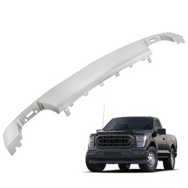 ANTUKO Front Bumper Skid Plate Lower Valance Chrome Replacement for 2021 2022 2023 F-150 ML34-17F771-ACW