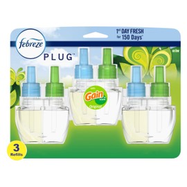 Febreze Febreze PLUG, Gain Original, Starter Kit & (4) .87 fl. oz. Oil Refills