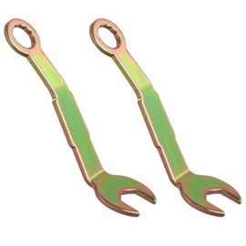 PEUTIER 2pcs N7164 Bi-Fold Closet Door Pivot Adjustment Angled Tools Set, RV Pocket Door Adjusting Wrench Fits for Johnson 3/8 Open Adjustment Wrench Door Hardware