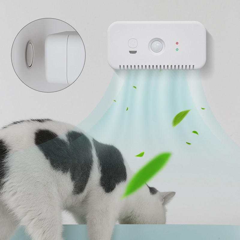 Pet Deodorizer Machine Quiet Operation Mini Cat Litter Box Air