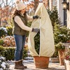 120x180cm Plant Frost Protection Cover – Non-Woven Drawstring Winter Cover
