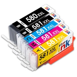 Starink compatible with Canon PGI 580 XL CLI 581 PGI-580 CLI-581.
