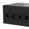 Pedal Power Supply 6 Isolated Outputs Metal Black Electric Equipment