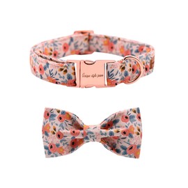 Unique style paws Dog Collar Bow tie Collar Adjustable Collars for Dogs and Cats Small Medium Large