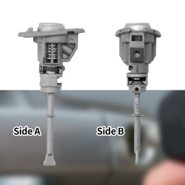 Door Lock Cylinder Set Kit - Left Driver Side Door Lock Set 2 Keys with Tumbler Replacement for Kia Optima 2011 2012 2013 2014 2015 2016 2017 2018, Replace 819702TA00 81970-2TA00