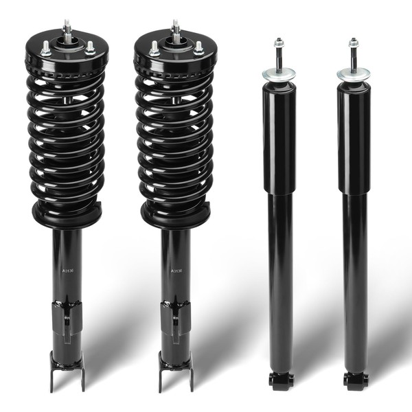 Front and Rear Struts Assembly Shock Absorber Compatible with 2005-2009 Chrysler 300, 2006-2010 Dodge Charger, 2005-2008 Magnum, Replace 172248 5797, 4Pcs