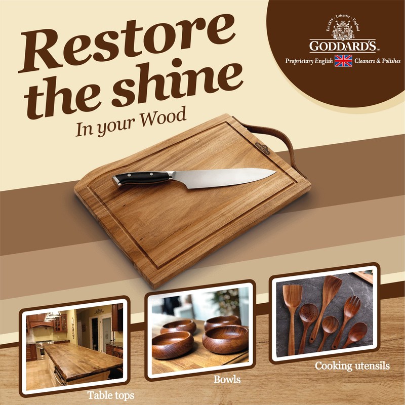 Goddard's Butcher Block Oil - Food Grade Mineral Oil for
