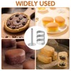 3Pcs Polvoron-Molder-Filipino Cookie Press Shortbread Polvoron Mold 2.5in Stainless Steel