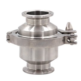 DERNORD Sanitary Check Valve - One Way Flow - 1.5" Tri Clamp Style, Stainless Steel 304, FKM Gasket (1.5" Tri Clamp Check Valve)
