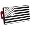MULL American Flag Aluminum Trailer Hitch Cover (Fits 2.5" Receiver,