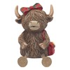 L & P Home & Gifts Highland Cow MBANK Tartan