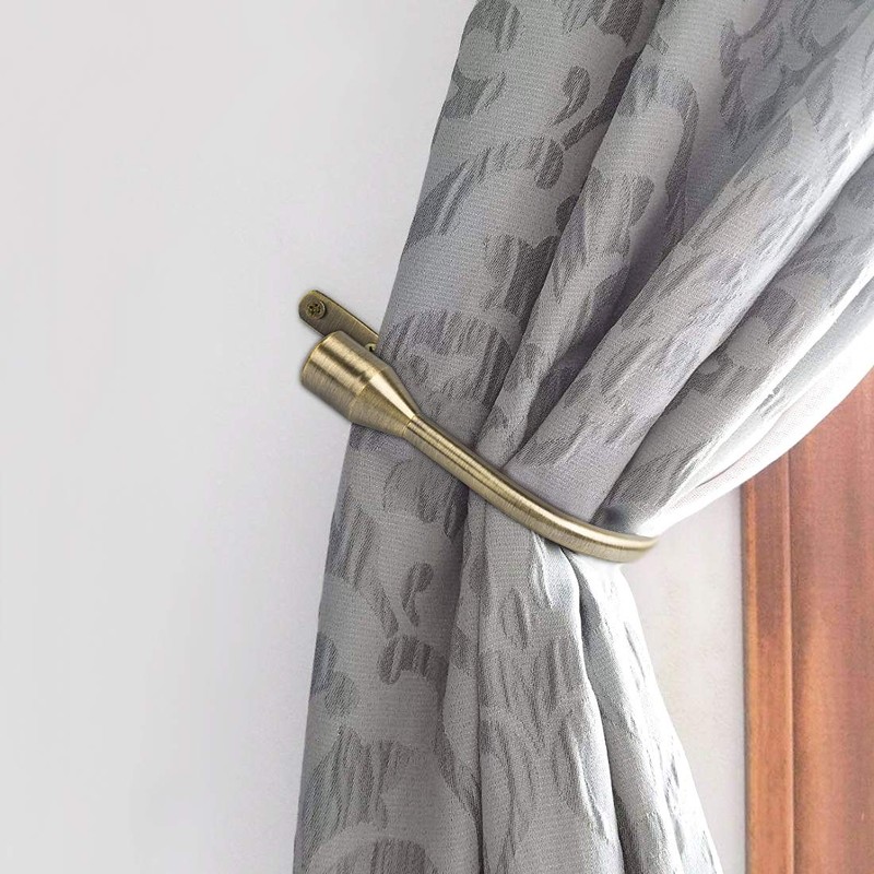 Curtain Holdbacks, EgoEra® Curtain Drapery Holdbacks Tieback, Curtain U Metal