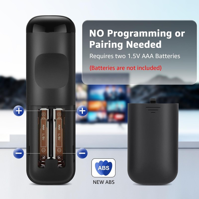 (Pack of 2) ONEBOM Replacement Remote for Roku TV with