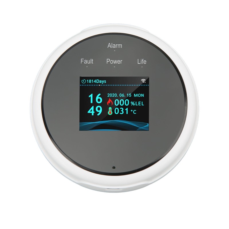Smart Gas Leak Detector Highly Sensitive Combustible Gas Alarm WiFi