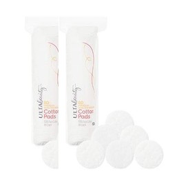 Ulta Beauty - Pack de 2 almohadillas redondas de algodón (80 unidades)