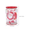Cabilock Christmas Candy Buckets 16pcs Plastic Small Pails Santa Claus