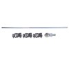 GELUOXI 3 Black U Joint 36" Steel Steering Shaft Support