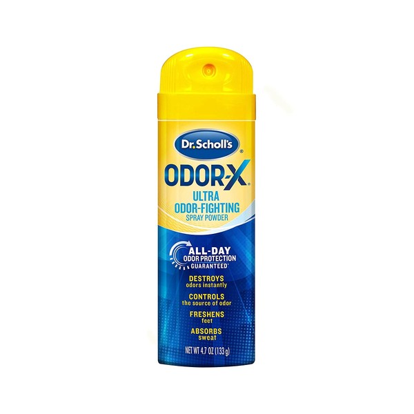 Dr. Scholl's Odor-X Odor Fighting Spray Powder 4.70 oz (Pack of 10)