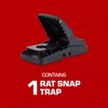 Tomcat Rat Snap Trap, 1 Rat Size Trap - Reusable
