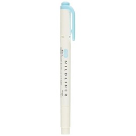 Zebra High Lighter Mildliner, Mild Blue (WKT7-MBL)