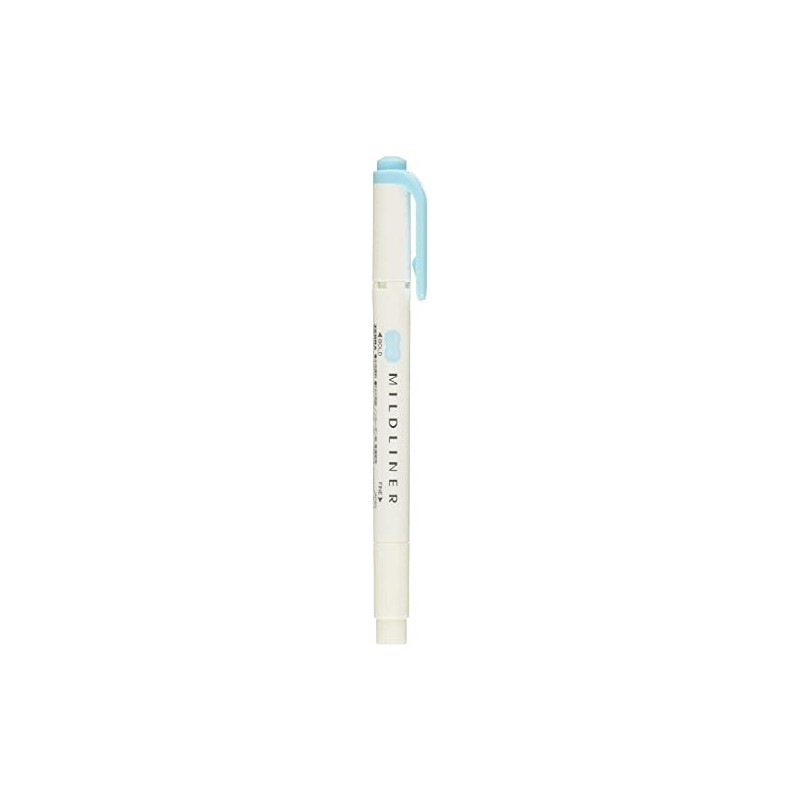 Zebra High Lighter Mildliner, Mild Blue (WKT7-MBL)