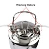 Stainless Steel Ball Lock Keg Quick Connector Dispenser Tool Self