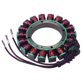 OEG Parts New Stator Compatible With Harley Davidson Motorcycle 38 AMP Big Twin Softail Fat Boy Heritage Classic Night Train Dyna Super Glide 30017-01, 30017-01B, CE6010, HD01-126