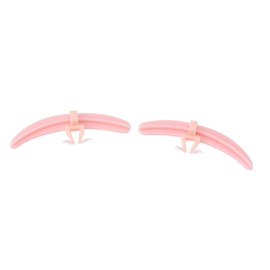 Luqeeg Eyelash Separator Tool, Silicone Washable Reusable Lash Extension Assist Tool, for Beauty Salon (), Pink