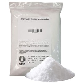 GLUCONO DELTA LACTONE POWDER 2 Pound Bulk Bag-GDL or Tofu Coagulant Food Grade aka Gluconolactone (GDL)