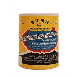 Pearl River Bridge Yang Jiang Flavor Preserved Beans with Ginger 454 g/16 oz./1 lb.