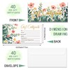Doodlream 40 Sets Gift Certificate for Business, Blank Gift Cards