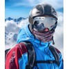 NSSIW Ski Goggles for Men Women Snowboard Goggles: Youth OTG