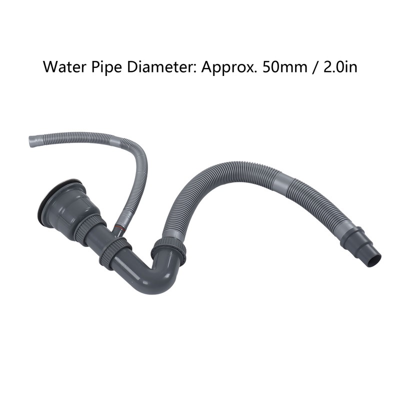 Kitchen Sink Strainer Drain Hose Single Sink Drain Set Kitchen