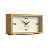 NEWGATE® Lemur Alarm Clock in Bamboo - Bedside Clock -