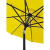 Bond Manufacturing 59630 9ft Aluminum Market Patio Umbrella, Sunflower Yellow