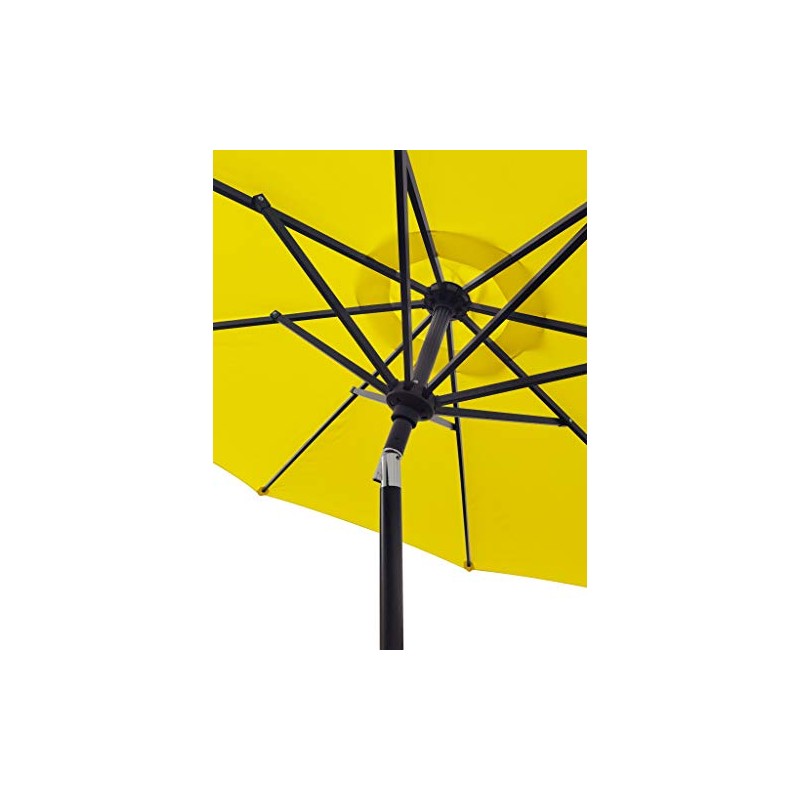 Bond Manufacturing 59630 9ft Aluminum Market Patio Umbrella, Sunflower Yellow