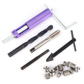 M10 x 1.25 Thread Repair Insert Kit 12PCS Screw Sleeve 1D 1.5D 2D(M10 )