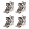 sourcing map 4pcs Table Leg Folding Brackets, Foldable Self Lock