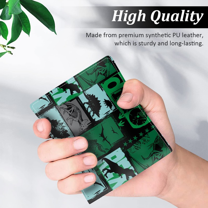 FRMARCH Teen Boys Wallet - Cool Wallet for Boys Dinosaur