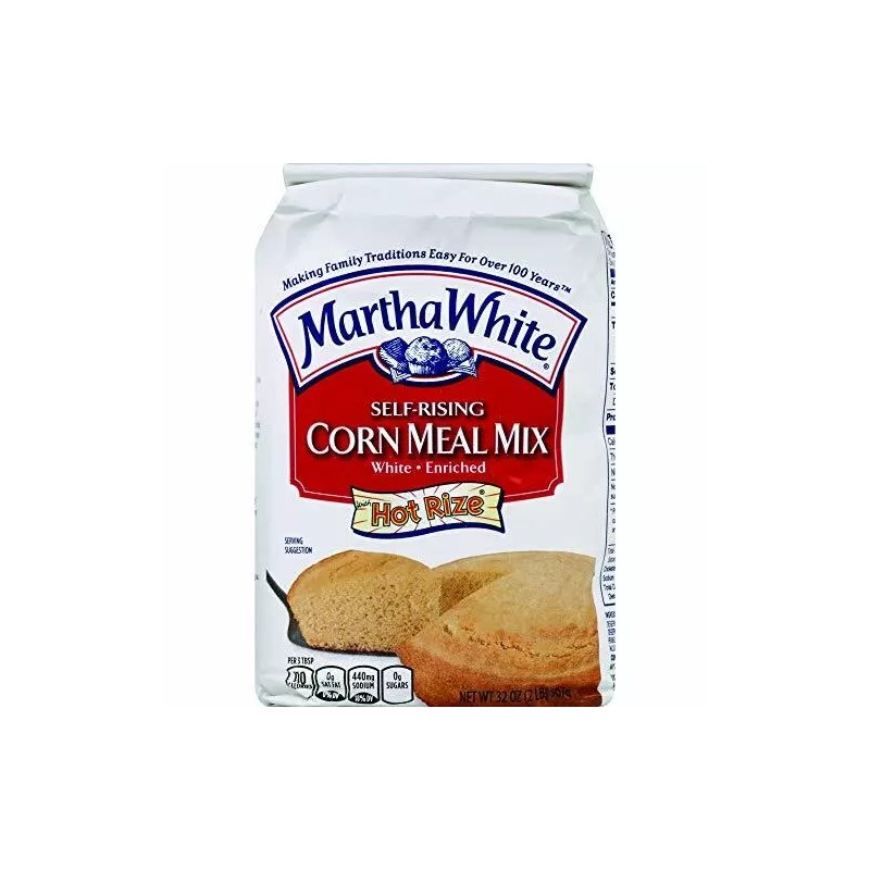 Martha White Self Rising Corn Meal Mix, 32 Ounce