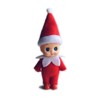 WULEEUPER Tiny Baby Elf Doll | Christmas Miniature Decoration |